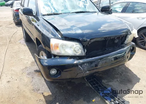 2006 Toyota Highlander Limited V6 z USA, uszkodzony, nr VIN JTEEP21A160164527